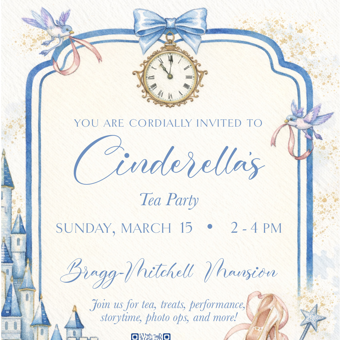 Cinderella's Tea Party 2026 - logo